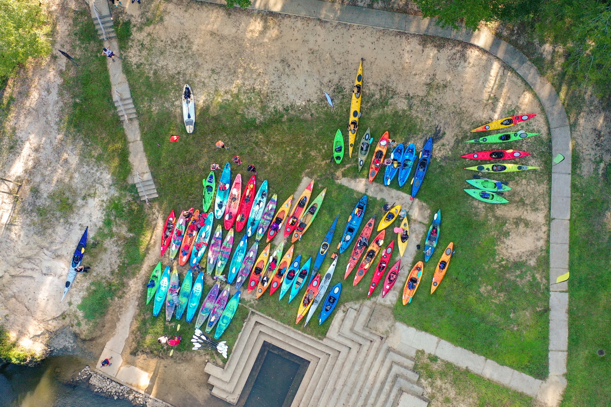 Kayak Launch at Lynches River County Park