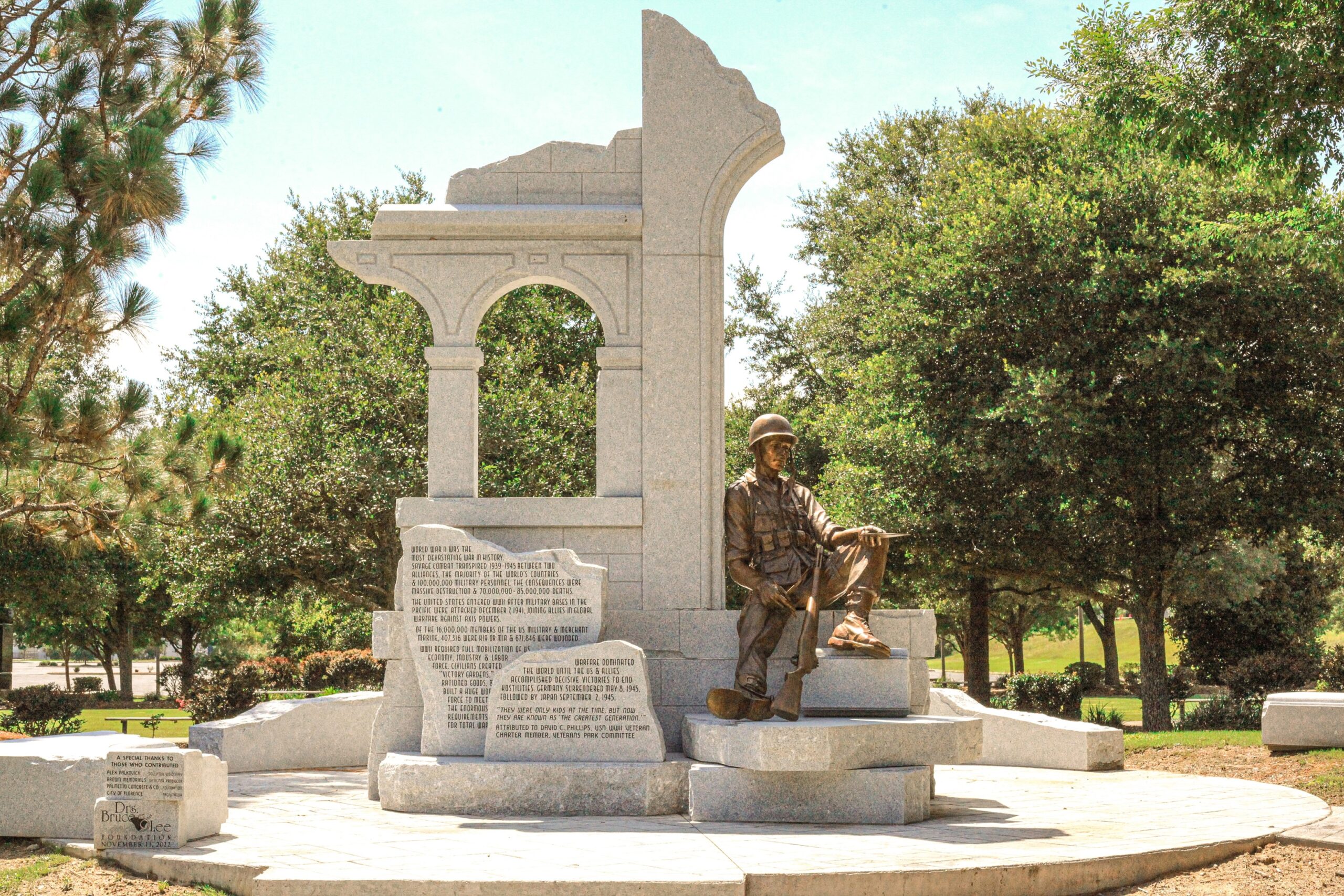 WWII Monument by Alex Palkovich