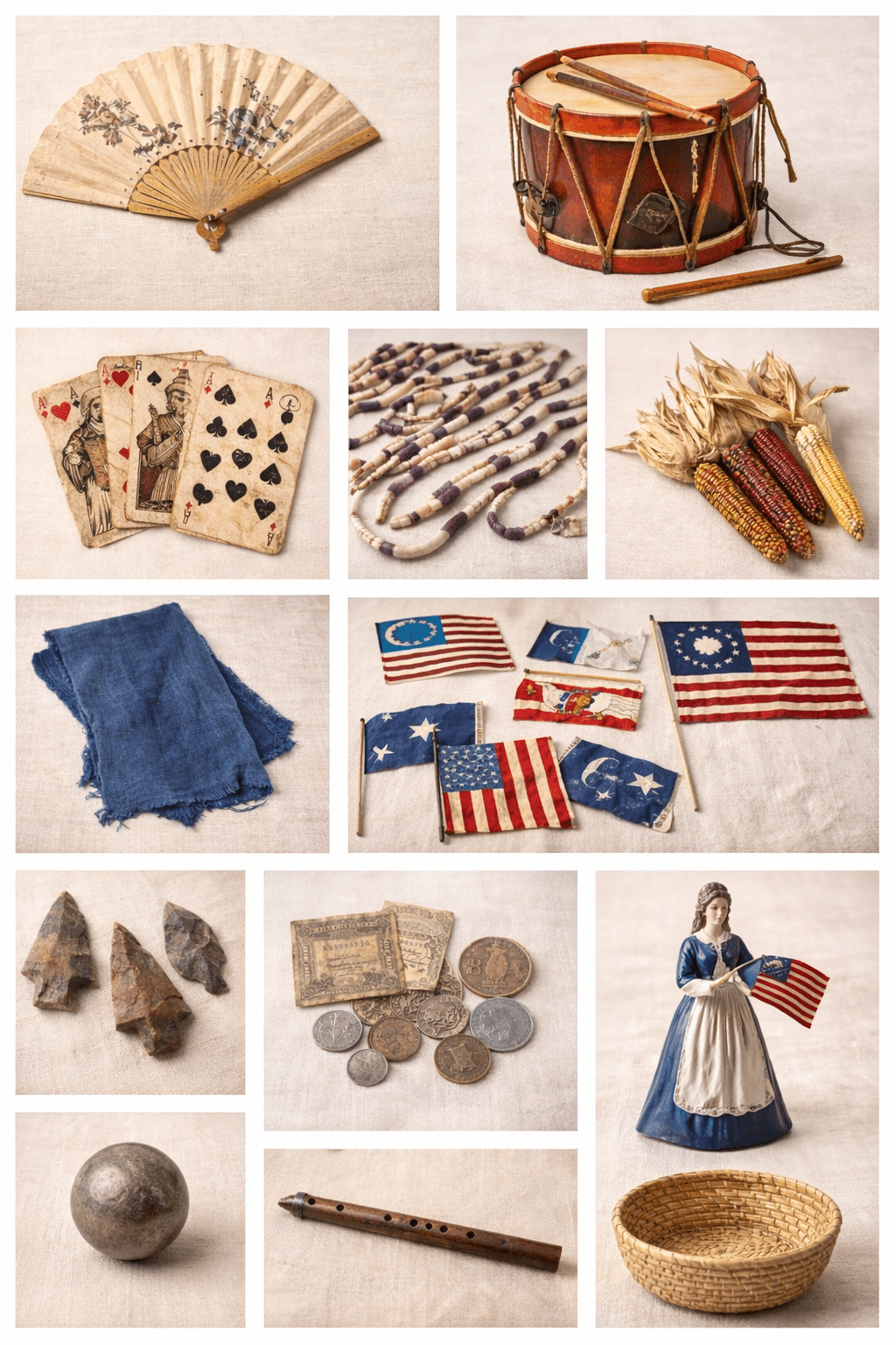 Miscellaneous items examples in the History Trunks