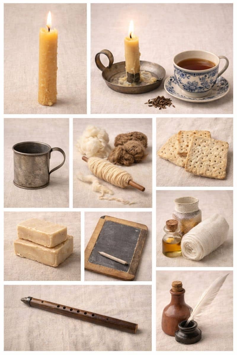 Household items examples in the History Trunks