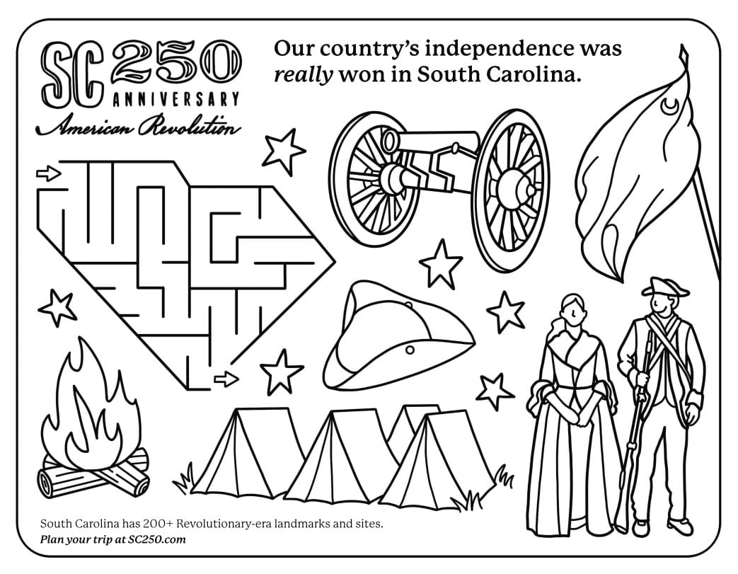 SC250 Coloring Page Activity