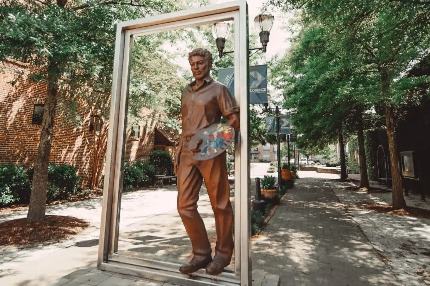 Statue in Downtown Florence